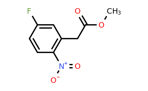 CAS 29640-99-1 | Methyl 2-(5-fluoro-2-nitrophenyl)acetate