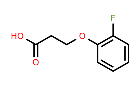 CAS 2967-72-8 | 3-(2-fluorophenoxy)propanoic acid
