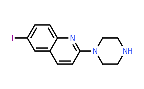 CAS 296759-25-6 | 6-Iodo-2-piperazin-1-YL-quinoline