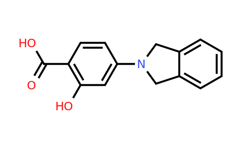CAS 296770-21-3 | 2-Hydroxy-4-(isoindolin-2-yl)benzoic acid