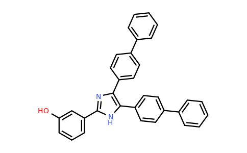 CAS 296792-52-4 | 3-[4,5-bis({[1,1'-biphenyl]-4-yl})-1H-imidazol-2-yl]phenol