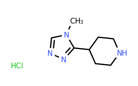 CAS 297171-80-3 | 4-(4-Methyl-4H-1,2,4-triazol-3-yl)piperidine hydrochloride