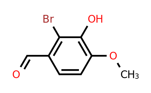 CAS 2973-58-2 | 2-bromo-3-hydroxy-4-methoxybenzaldehyde