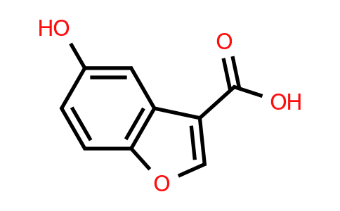 CAS 29735-85-1 | 5-Hydroxy-1-benzofuran-3-carboxylic acid