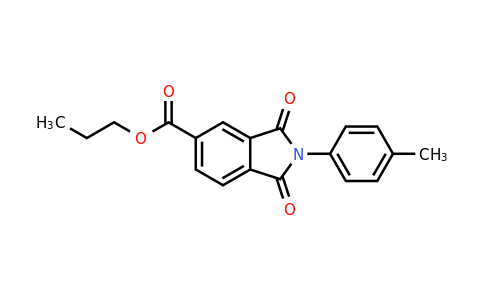 CAS 297742-87-1 | Propyl 1,3-dioxo-2-(p-tolyl)isoindoline-5-carboxylate