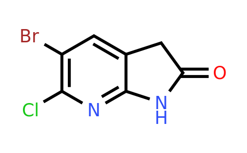 CAS 297757-11-0 | 5-bromo-6-chloro-1H,2H,3H-pyrrolo[2,3-b]pyridin-2-one