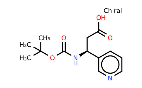 CAS 297773-45-6 | Boc-(S)-3-amino-3-(3-pyridyl)-propionic acid