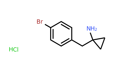 CAS 29812-99-5 | 1-[(4-bromophenyl)methyl]cyclopropan-1-amine hydrochloride