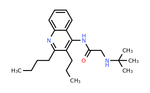 CAS 298203-52-8 | N-(2-Butyl-3-propylquinolin-4-yl)-2-(tert-butylamino)acetamide