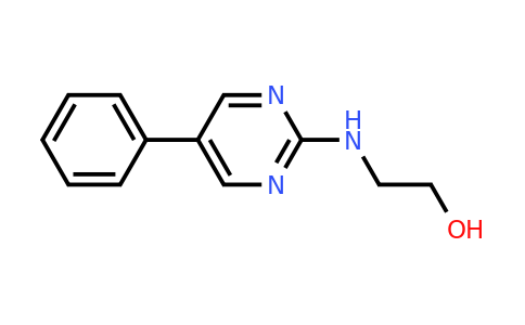 CAS 298217-37-5 | 2-((5-Phenylpyrimidin-2-yl)amino)ethanol
