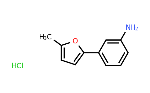 CAS 298220-43-6 | 3-(5-Methylfuran-2-yl)aniline hydrochloride