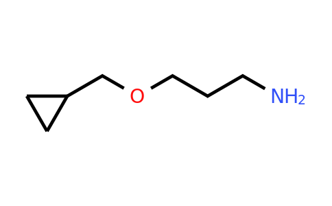 CAS 2986-60-9 | 3-(cyclopropylmethoxy)propan-1-amine