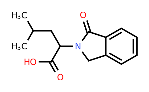 CAS 298700-70-6 | 4-Methyl-2-(1-oxoisoindolin-2-yl)pentanoic acid