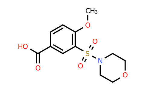CAS 299181-33-2 | 4-methoxy-3-(morpholine-4-sulfonyl)benzoic acid