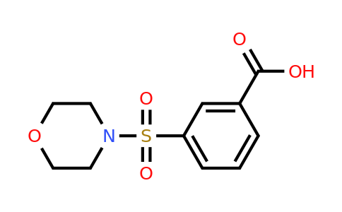 CAS 299181-75-2 | 3-(morpholine-4-sulfonyl)benzoic acid