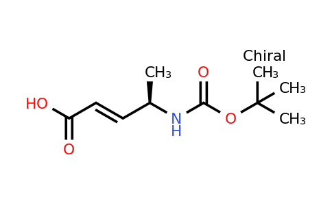 CAS 299182-03-9 | 2-Pentenoic acid, 4-[[)1,1-dimethylethoxy)carbonyl]amino]-, (2E, 4R)-