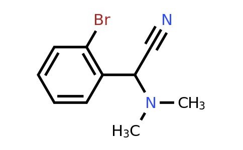 CAS 299215-38-6 | 2-(2-Bromophenyl)-2-(dimethylamino)acetonitrile