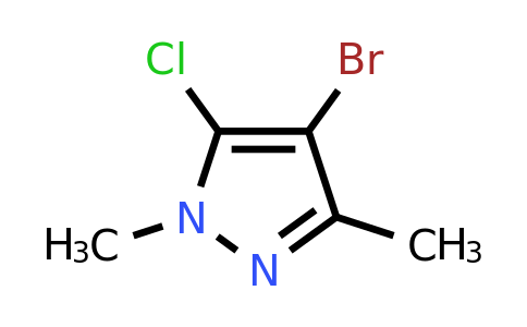 CAS 29939-06-8 | 4-bromo-5-chloro-1,3-dimethyl-1H-pyrazole