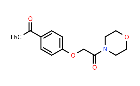 CAS 29942-00-5 | 2-(4-acetylphenoxy)-1-(morpholin-4-yl)ethan-1-one