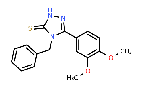 CAS 299921-16-7 | 4-benzyl-3-(3,4-dimethoxyphenyl)-4,5-dihydro-1H-1,2,4-triazole-5-thione