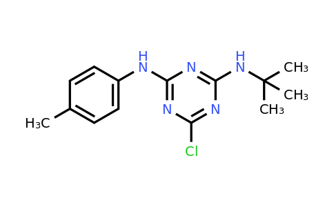 CAS 299929-72-9 | N2-(tert-Butyl)-6-chloro-N4-(p-tolyl)-1,3,5-triazine-2,4-diamine