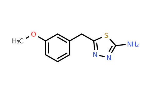 CAS 299933-82-7 | 5-[(3-Methoxyphenyl)methyl]-1,3,4-thiadiazol-2-amine