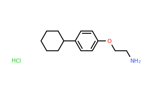 CAS 299934-03-5 | 2-(4-Cyclohexylphenoxy)ethanamine hydrochloride