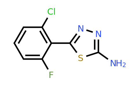 CAS 299934-62-6 | 5-(2-chloro-6-fluorophenyl)-1,3,4-thiadiazol-2-amine