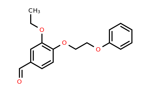 CAS 299934-86-4 | 3-ethoxy-4-(2-phenoxyethoxy)benzaldehyde