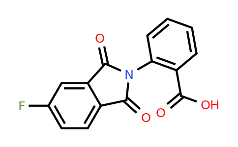 CAS 299963-55-6 | 2-(5-Fluoro-1,3-dioxoisoindolin-2-yl)benzoic acid
