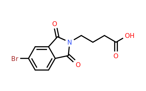 CAS 299964-12-8 | 4-(5-Bromo-1,3-dioxoisoindolin-2-yl)butanoic acid