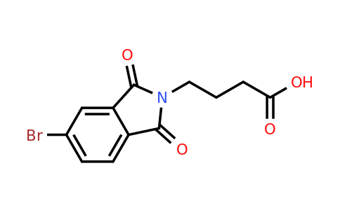 4-(5-Bromo-1,3-dioxoisoindolin-2-yl)butanoic acid