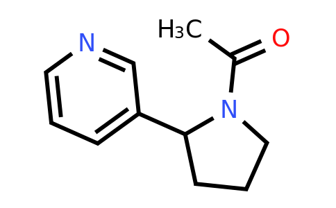 CAS 3000-78-0 | 1-(2-(Pyridin-3-yl)pyrrolidin-1-yl)ethanone