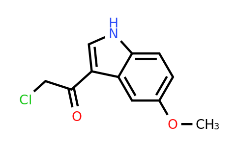 CAS 30030-91-2 | 2-chloro-1-(5-methoxy-1H-indol-3-yl)ethan-1-one