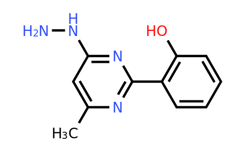 CAS 300358-31-0 | 2-(4-Hydrazinyl-6-methylpyrimidin-2-yl)phenol