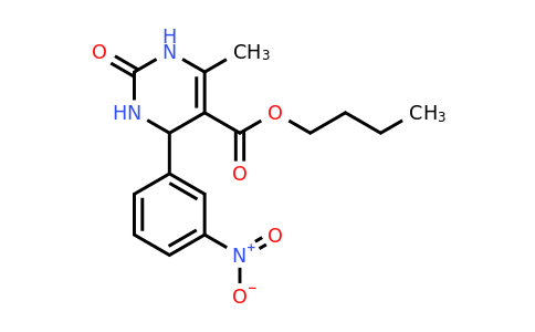 CAS 300360-07-0 | Butyl 6-methyl-4-(3-nitrophenyl)-2-oxo-1,2,3,4-tetrahydropyrimidine-5-carboxylate