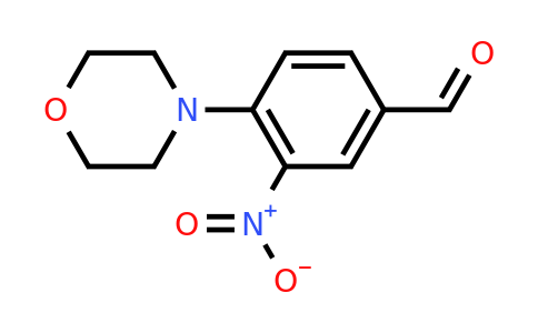 CAS 300541-91-7 | 4-(morpholin-4-yl)-3-nitrobenzaldehyde