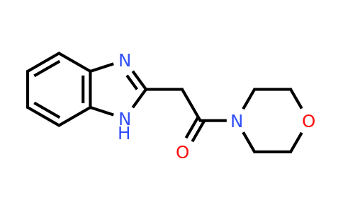 CAS 300586-62-3 | 2-(1H-1,3-benzodiazol-2-yl)-1-(morpholin-4-yl)ethan-1-one