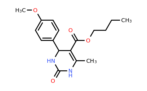 CAS 300667-72-5 | Butyl 4-(4-methoxyphenyl)-6-methyl-2-oxo-1,2,3,4-tetrahydropyrimidine-5-carboxylate