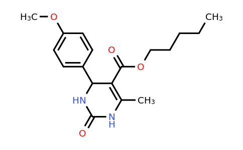 CAS 300667-74-7 | Pentyl 4-(4-methoxyphenyl)-6-methyl-2-oxo-1,2,3,4-tetrahydropyrimidine-5-carboxylate