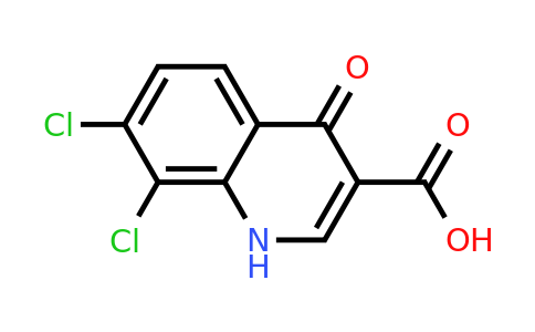 CAS 300675-28-9 | 7,8-Dichloro-4-oxo-1,4-dihydroquinoline-3-carboxylic acid