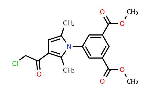CAS 300676-07-7 | 1,3-dimethyl 5-[3-(2-chloroacetyl)-2,5-dimethyl-1H-pyrrol-1-yl]benzene-1,3-dicarboxylate