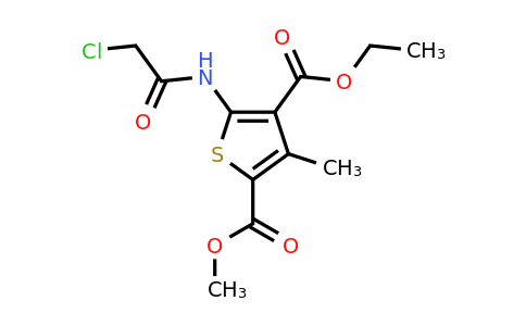 CAS 300676-14-6 | 4-ethyl 2-methyl 5-(2-chloroacetamido)-3-methylthiophene-2,4-dicarboxylate