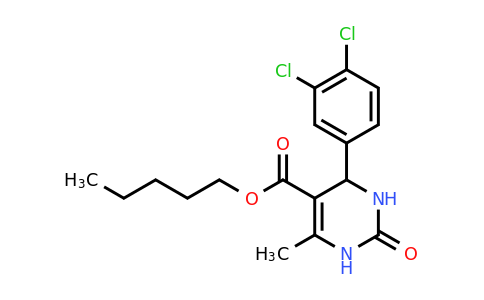CAS 300689-97-8 | Pentyl 4-(3,4-dichlorophenyl)-6-methyl-2-oxo-1,2,3,4-tetrahydropyrimidine-5-carboxylate