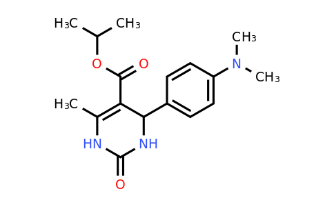 CAS 300690-01-1 | Isopropyl 4-(4-(dimethylamino)phenyl)-6-methyl-2-oxo-1,2,3,4-tetrahydropyrimidine-5-carboxylate