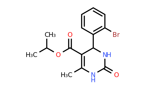 CAS 300690-02-2 | Isopropyl 4-(2-bromophenyl)-6-methyl-2-oxo-1,2,3,4-tetrahydropyrimidine-5-carboxylate
