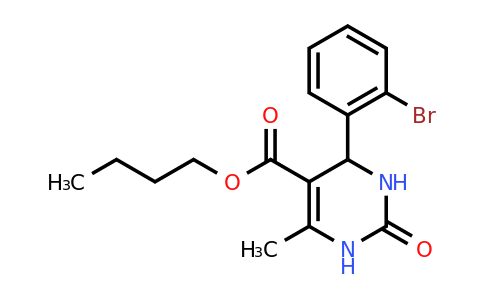 CAS 300690-13-5 | Butyl 4-(2-bromophenyl)-6-methyl-2-oxo-1,2,3,4-tetrahydropyrimidine-5-carboxylate