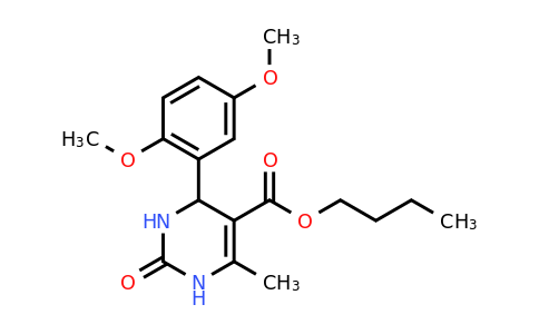 CAS 300690-14-6 | Butyl 4-(2,5-dimethoxyphenyl)-6-methyl-2-oxo-1,2,3,4-tetrahydropyrimidine-5-carboxylate