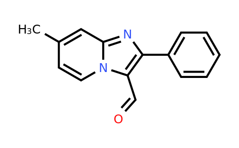 CAS 300708-60-5 | 7-Methyl-2-phenyl-imidazo[1,2-A]pyridine-3-carbaldehyde