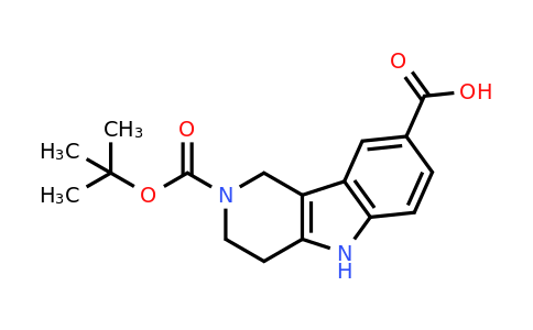 CAS 300715-96-2 | 1,3,4,5-Tetrahydro-pyrido[4,3-B]indole-2,8-dicarboxylic acid 2-tert-butyl ester
